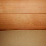 木部天井アク洗い工事です。(東京都）